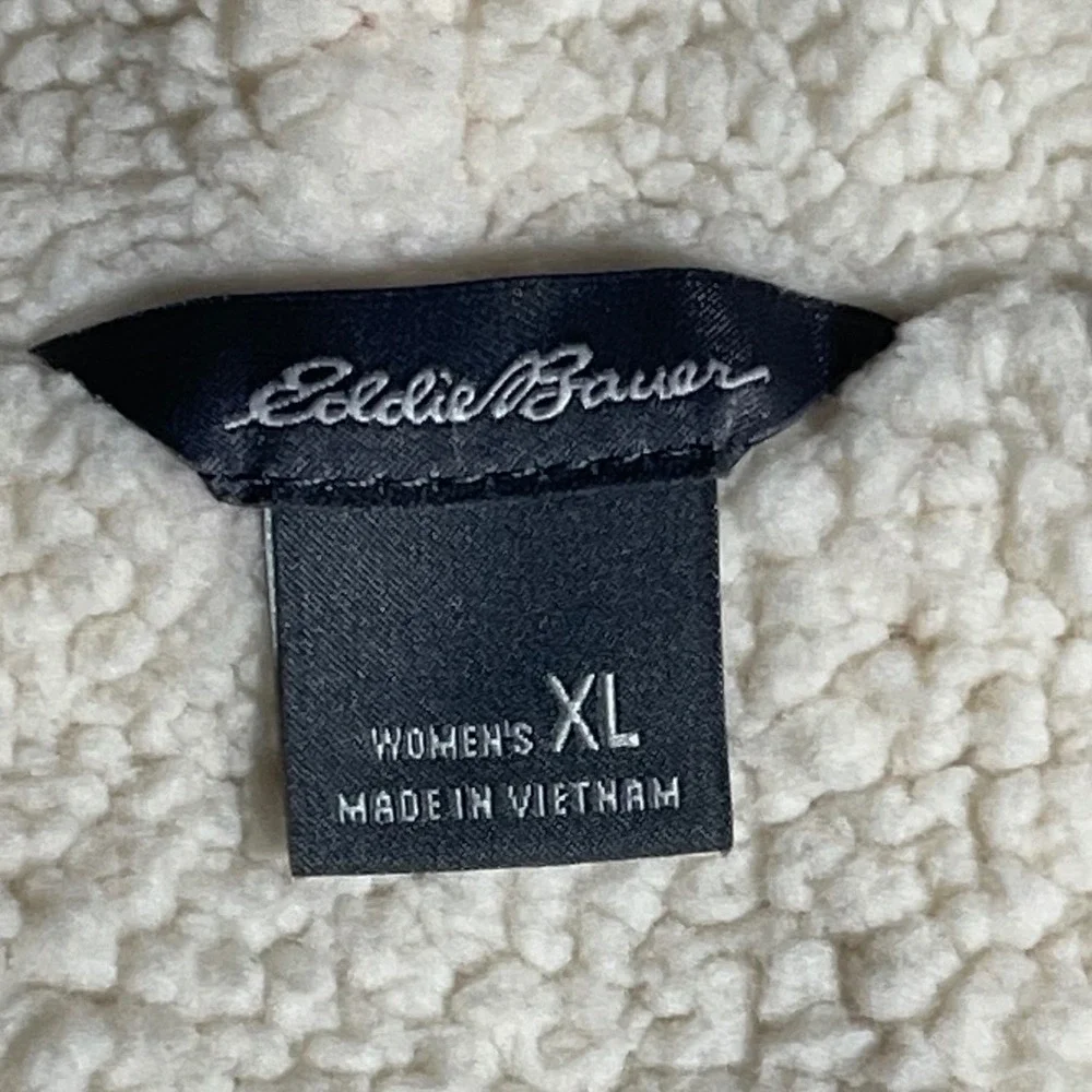 Eddie Bauer cozy plaid