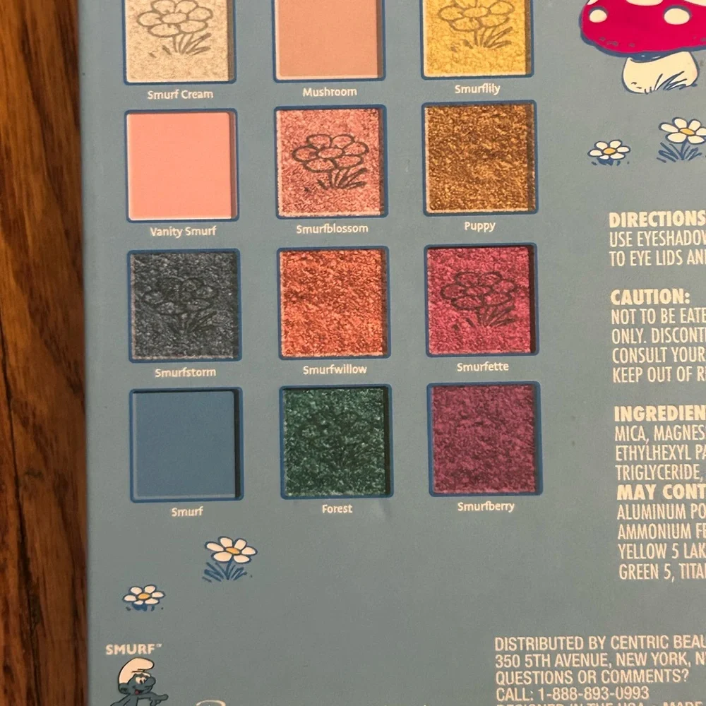Taste Beauty smurfs themed