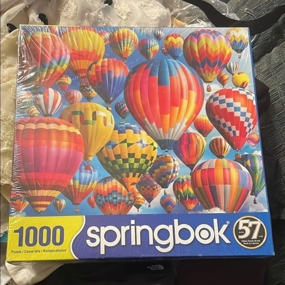 Colorful Hot Air Balloons Puzzle