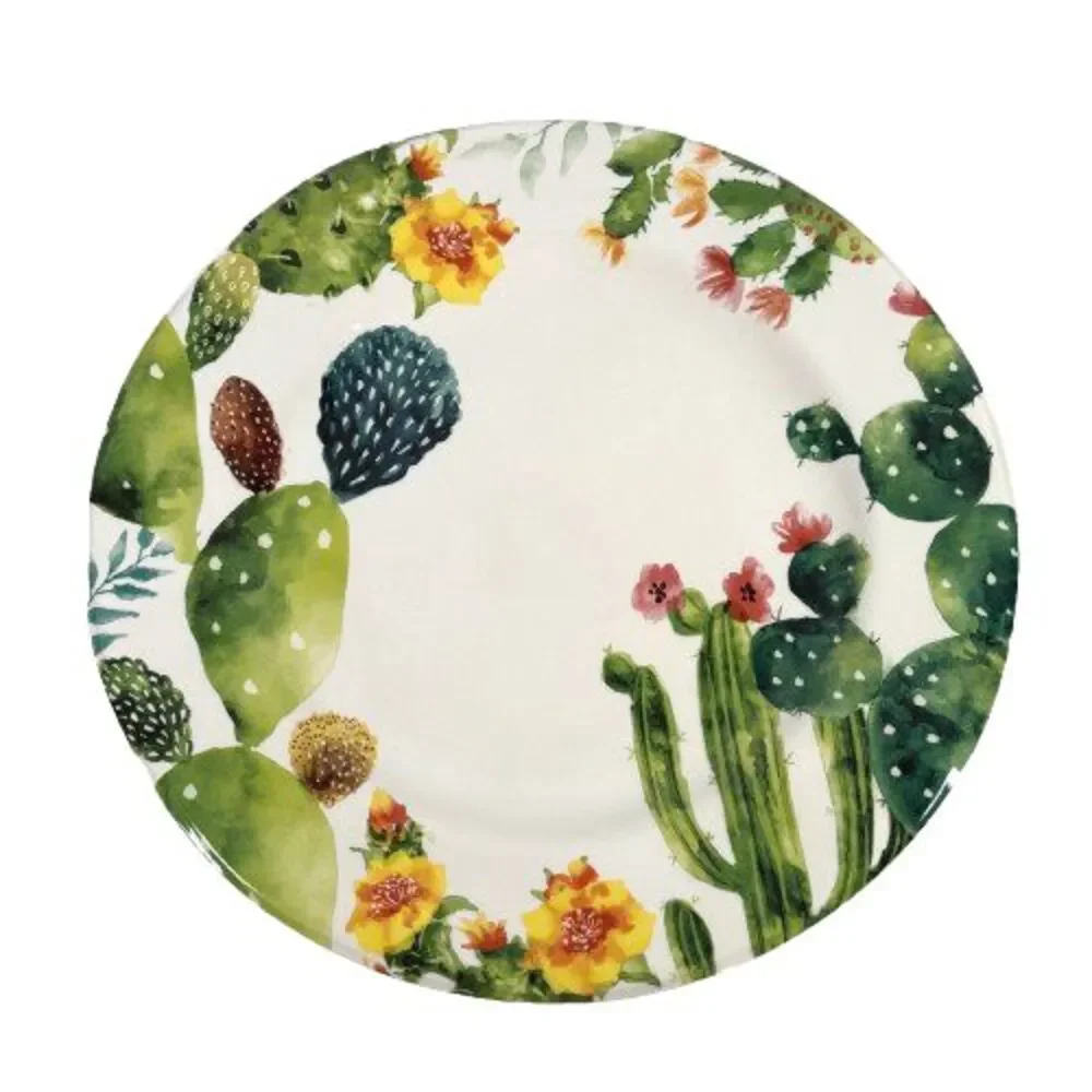 NEW PIER 1 IMPORTS Desert Cactus Ironstone 10 1/2