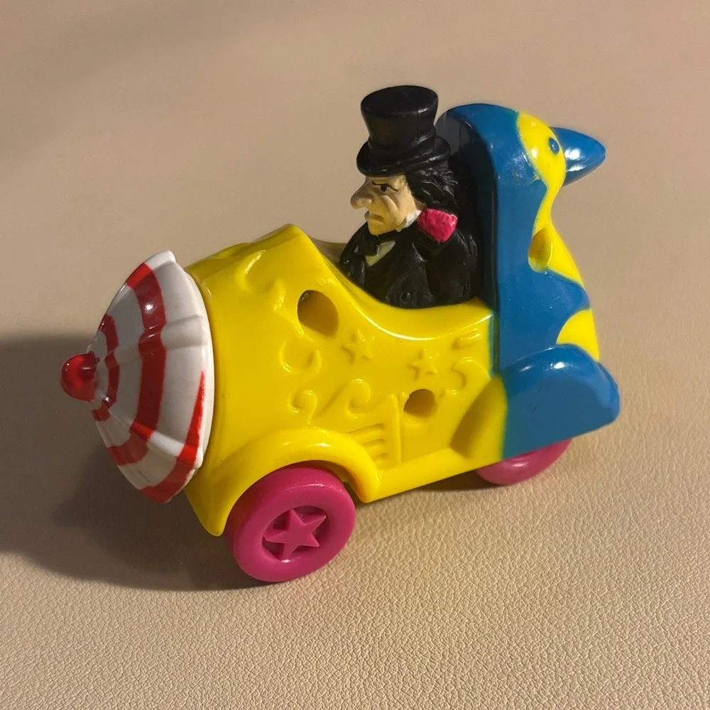 DC Comics 1991 “The Penguin” Toy Car with Pink Wheels