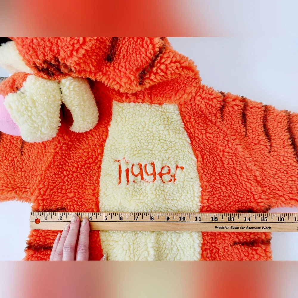 Deluxe Plush Tigger Costume size 2T-4T Disney‎ Winnie The Pooh Halloween y2k