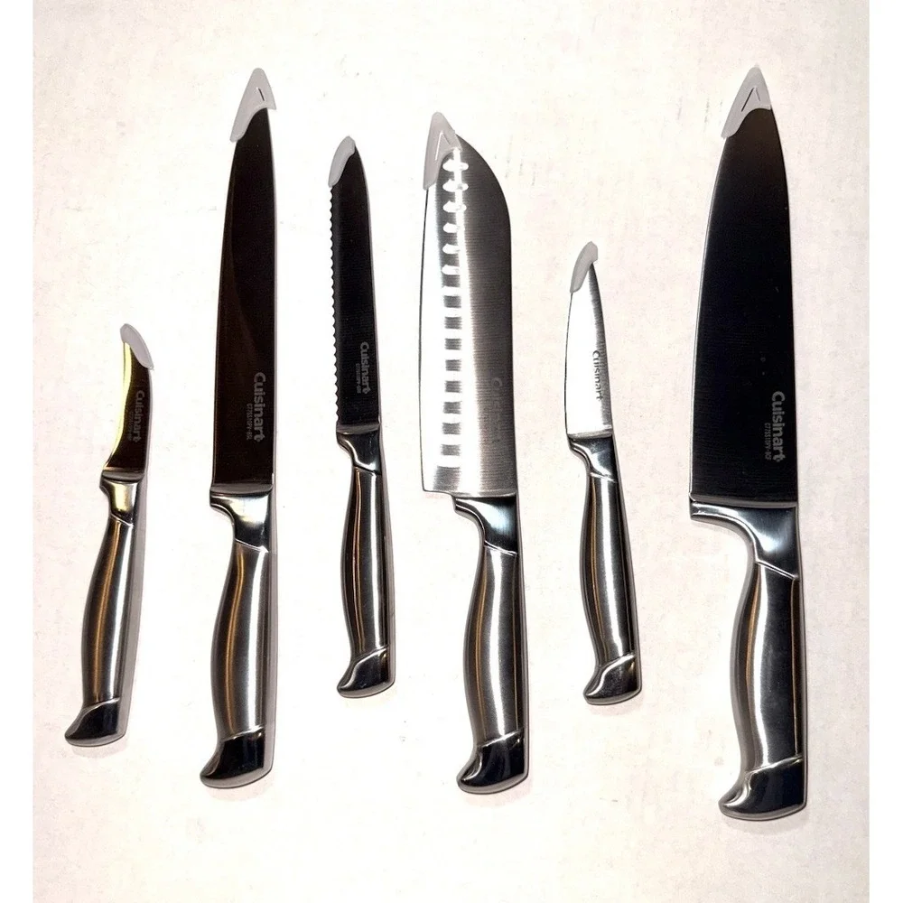 Cuisinart Classic Collection Knife Set Of 6 Stainless Steel C77SS10PV Series