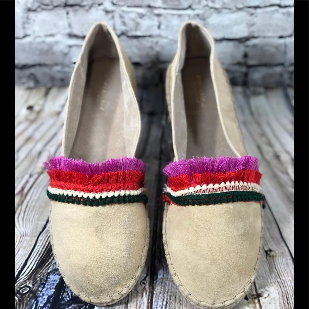 Scotch & Soda suede espadrilles with tassels‎