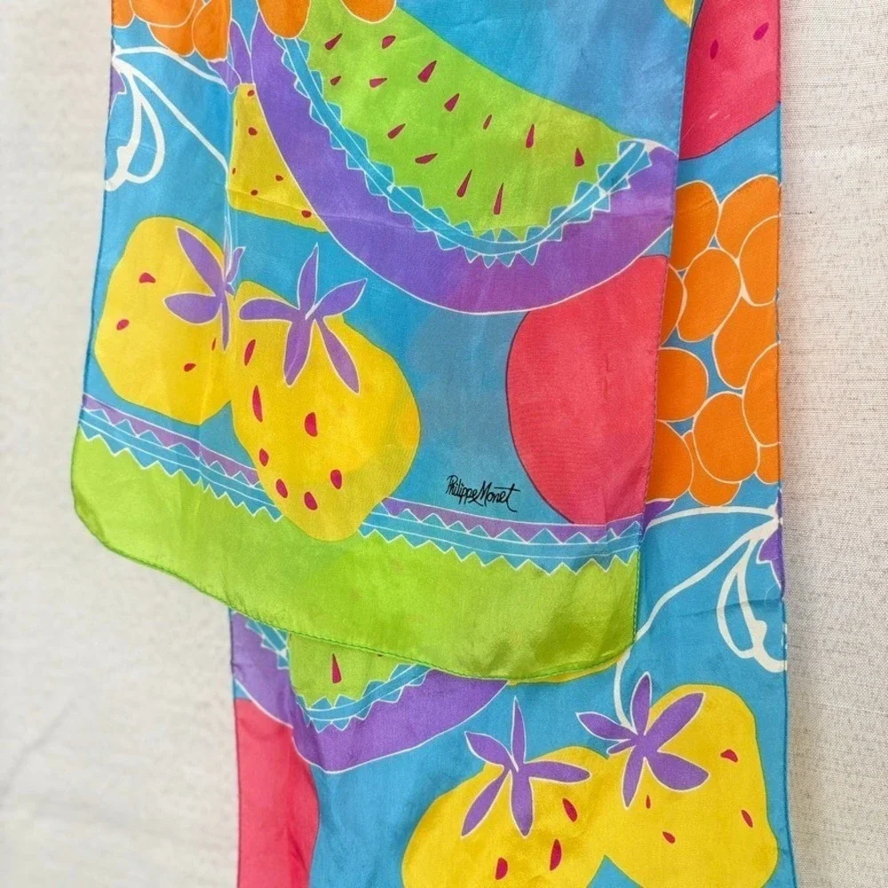 Vintage colorful scarf