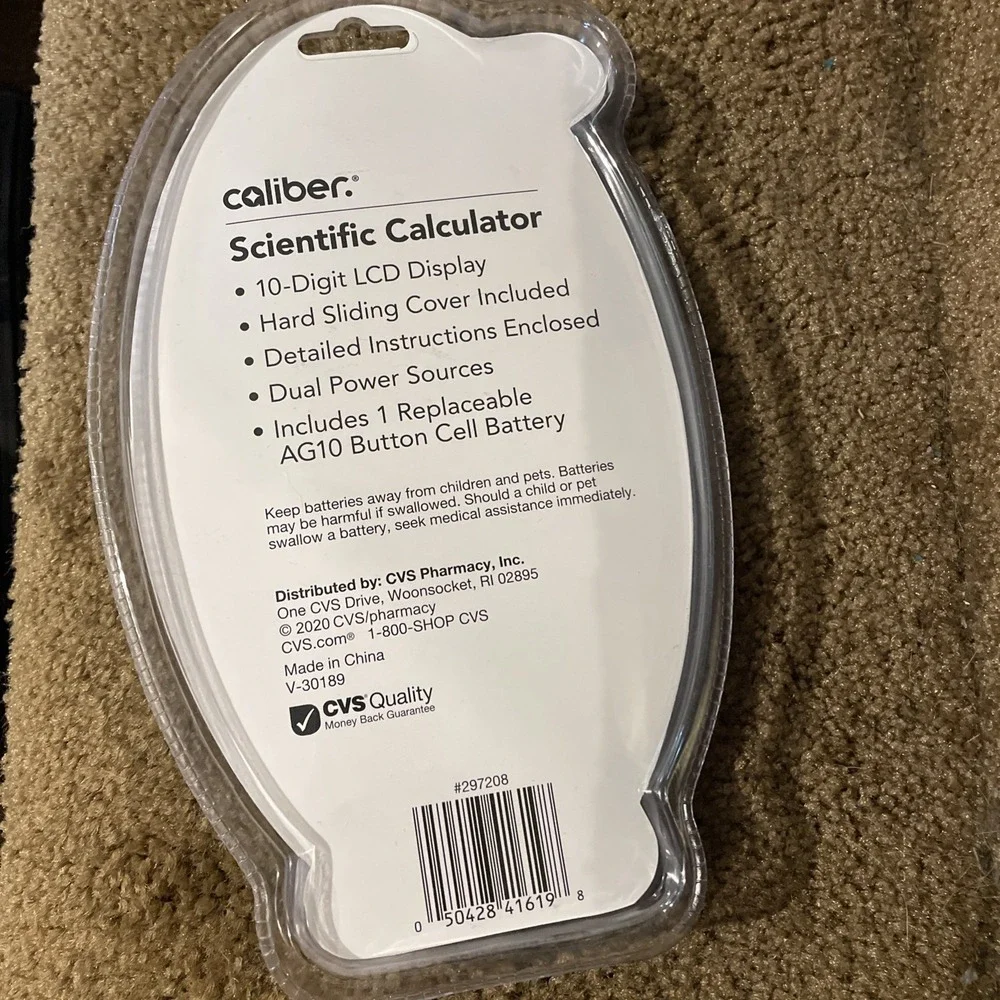 Caliber‎ Scientific Calculator Caliber 10 Digit with cover