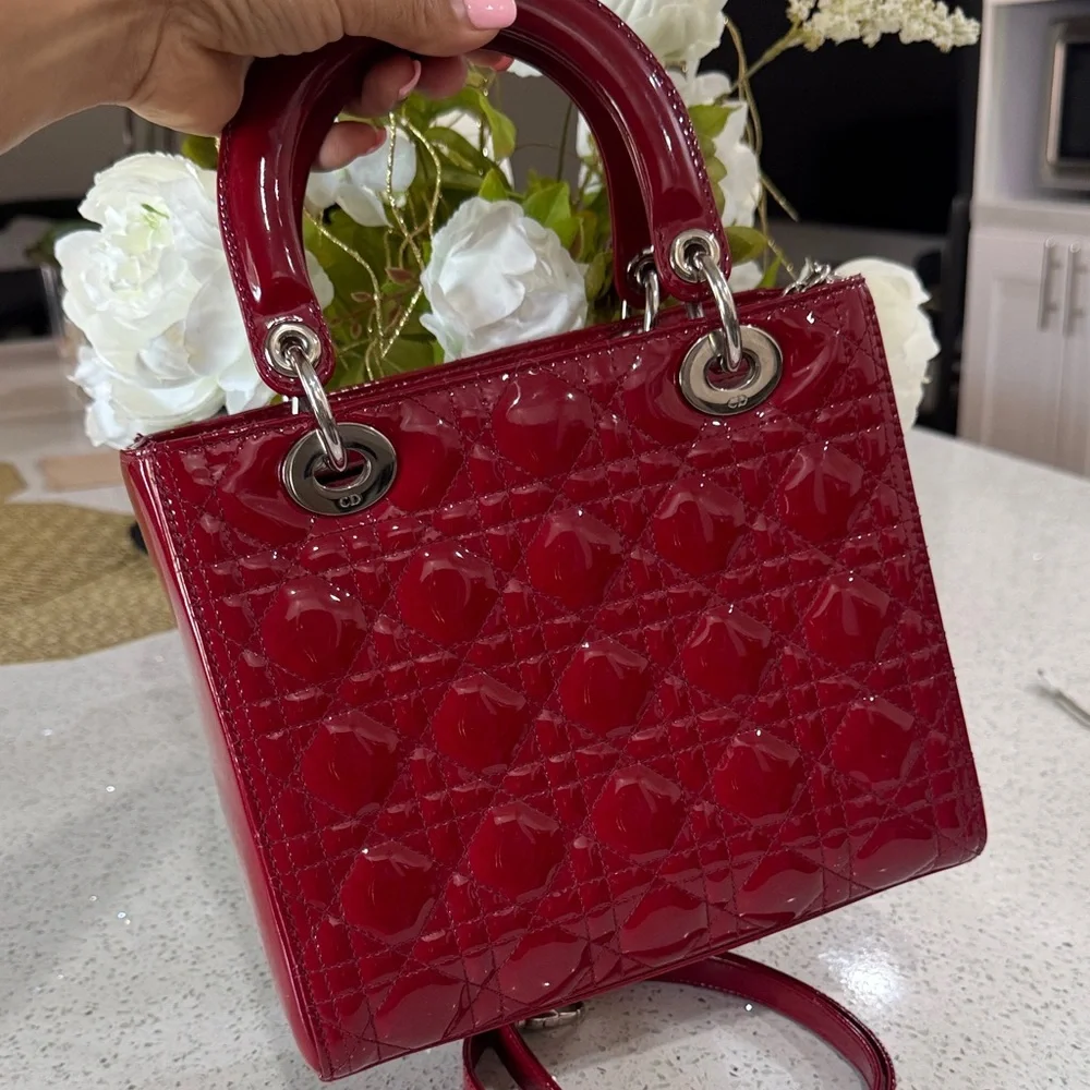 Dior compact satchel
