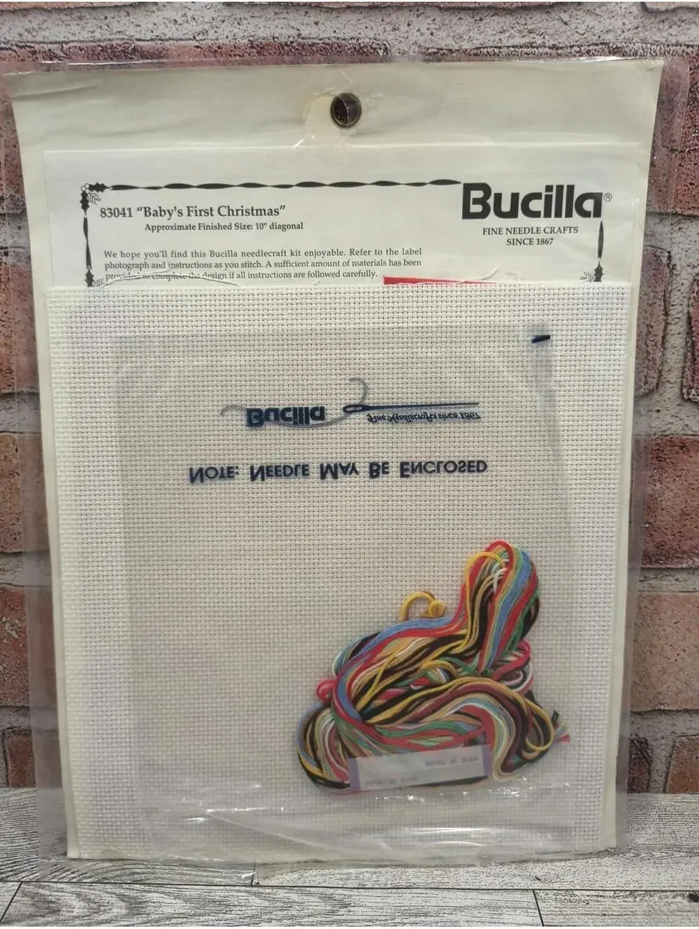 Bucilla 1993 stocking