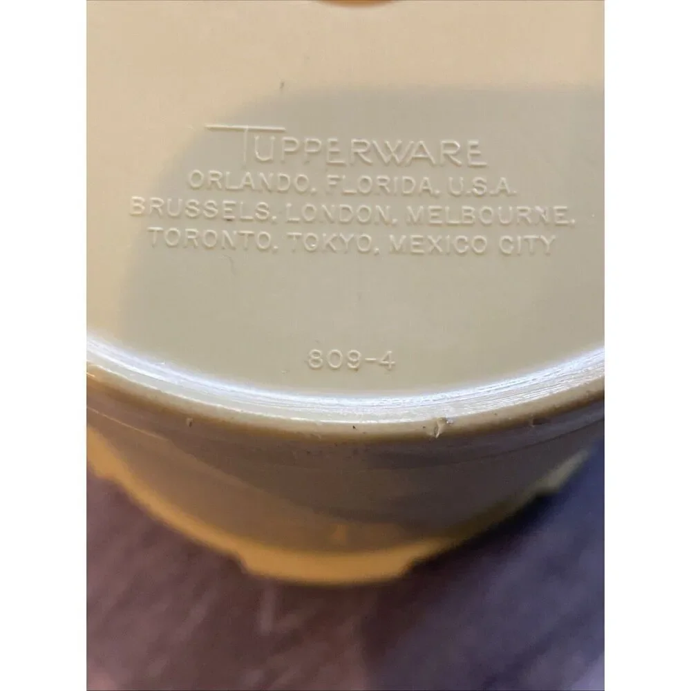 Tupperware vtg servalier