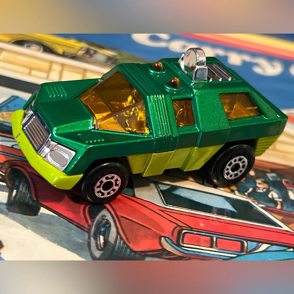 Vintage Matchbox Superfast No. 59 Planet Scout 1975 Green Lesney England