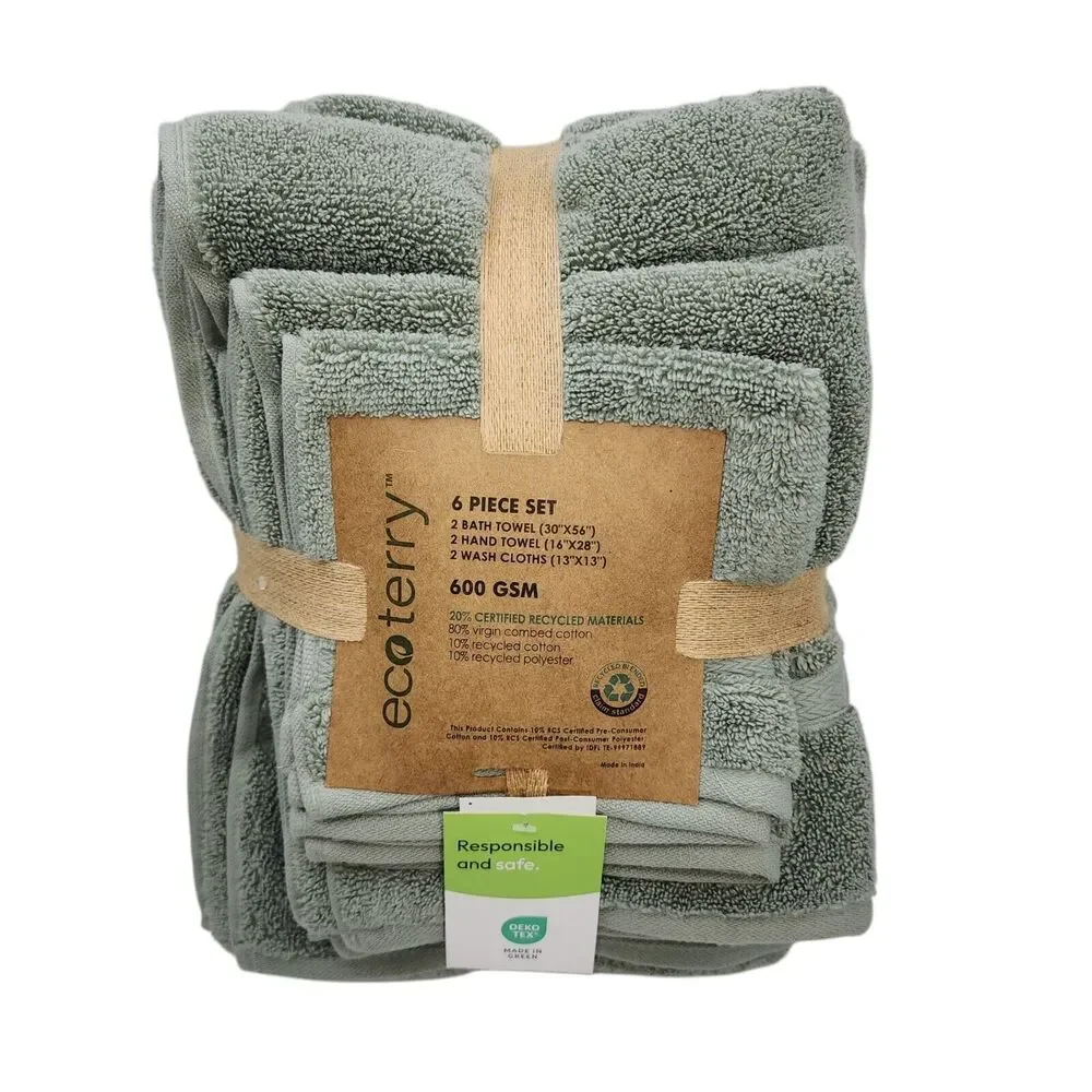 Ecoterry 6pc dusty
