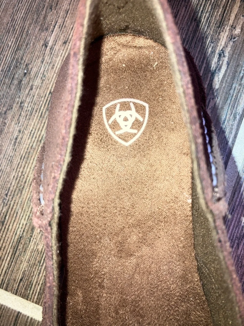 Ariat floral embossed