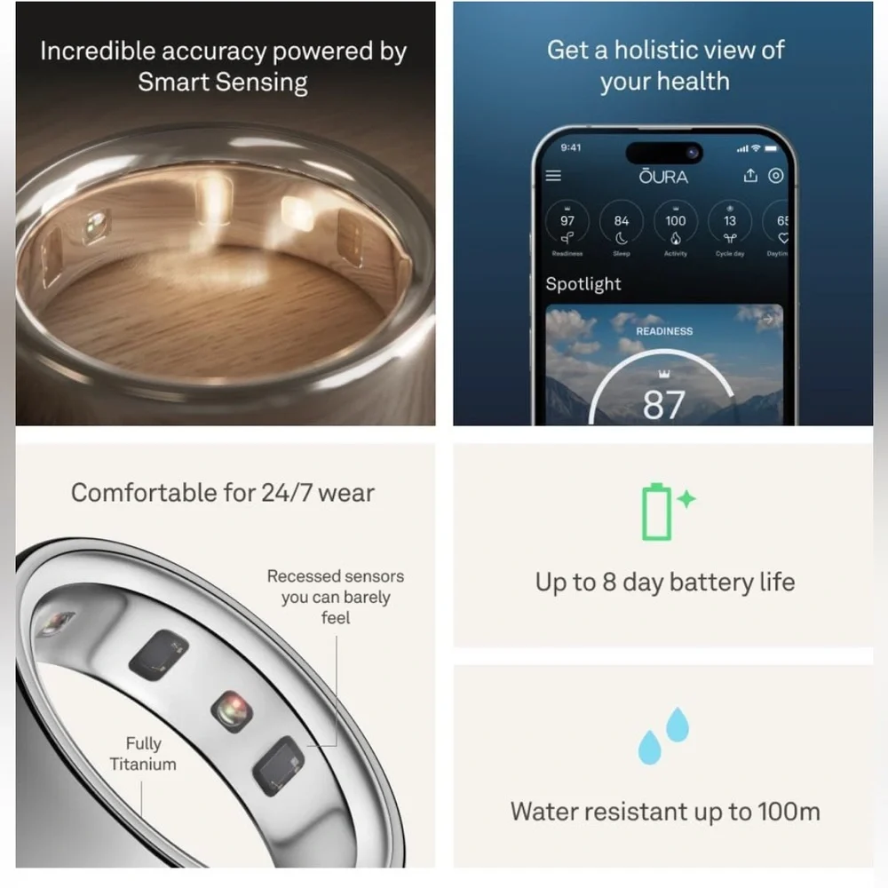 Oura ring sleek