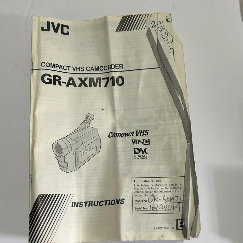 JVC compact vhs
