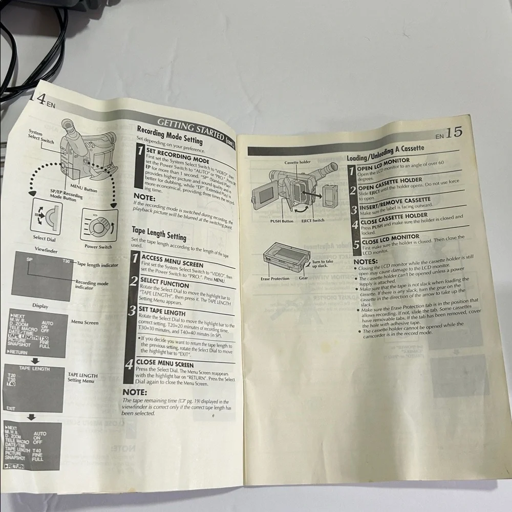 JVC compact vhs