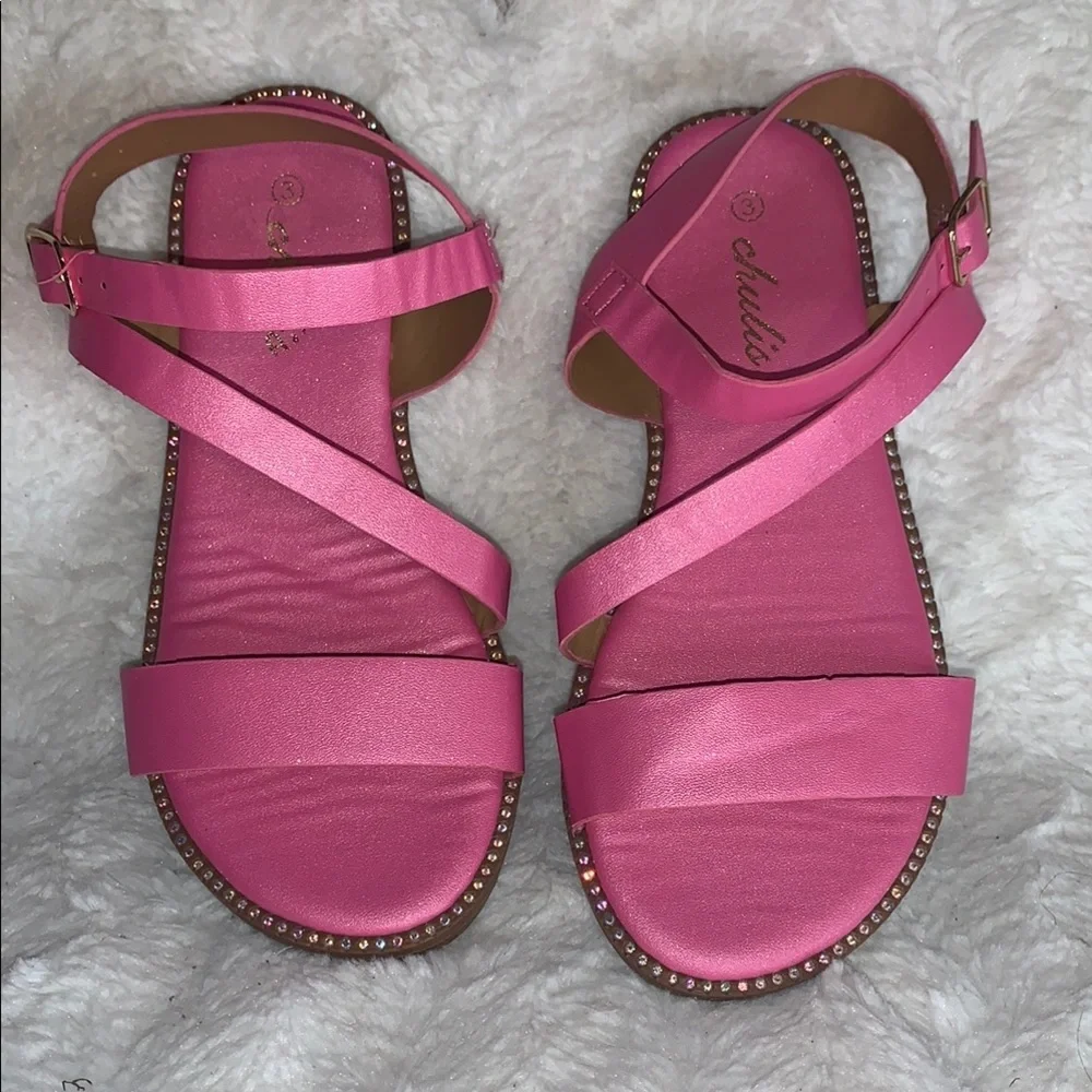 Stylish Pink Sandals for kids girls size 3