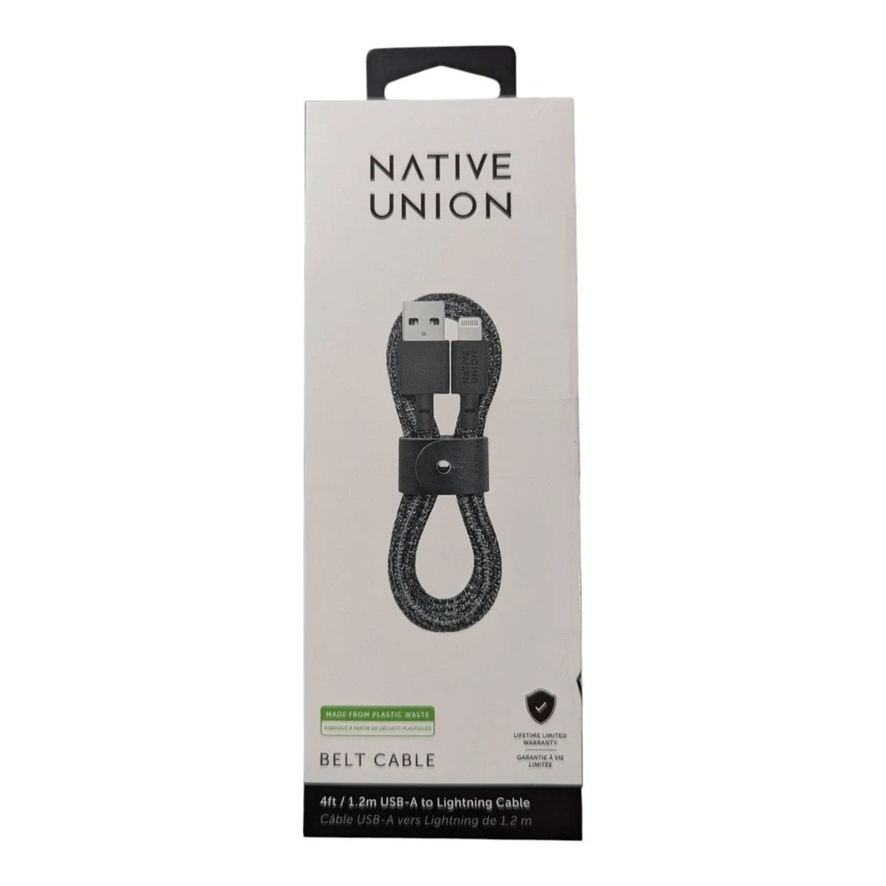 V4. Native Union 4' Lighting to‎ USB-A Cable