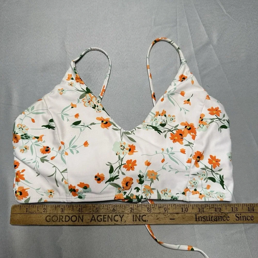 SHEIN white orange