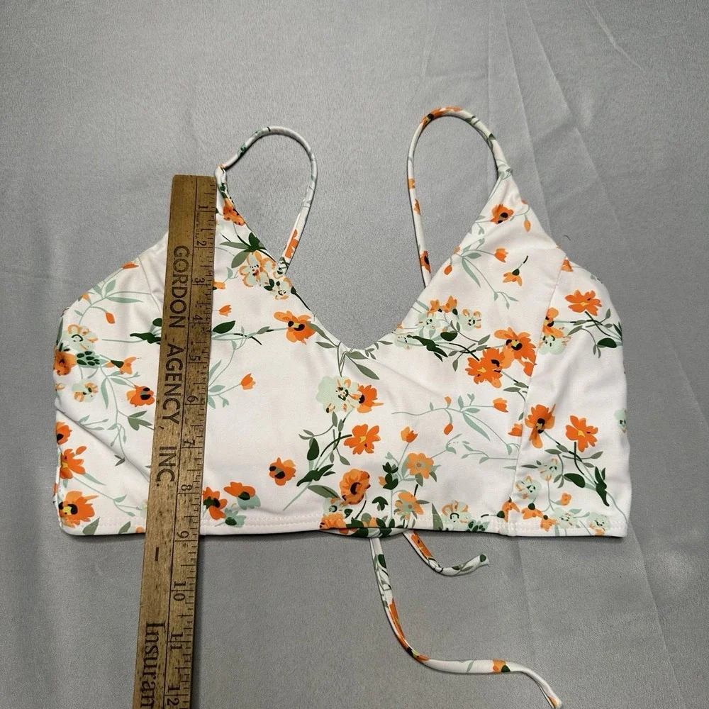 SHEIN white orange