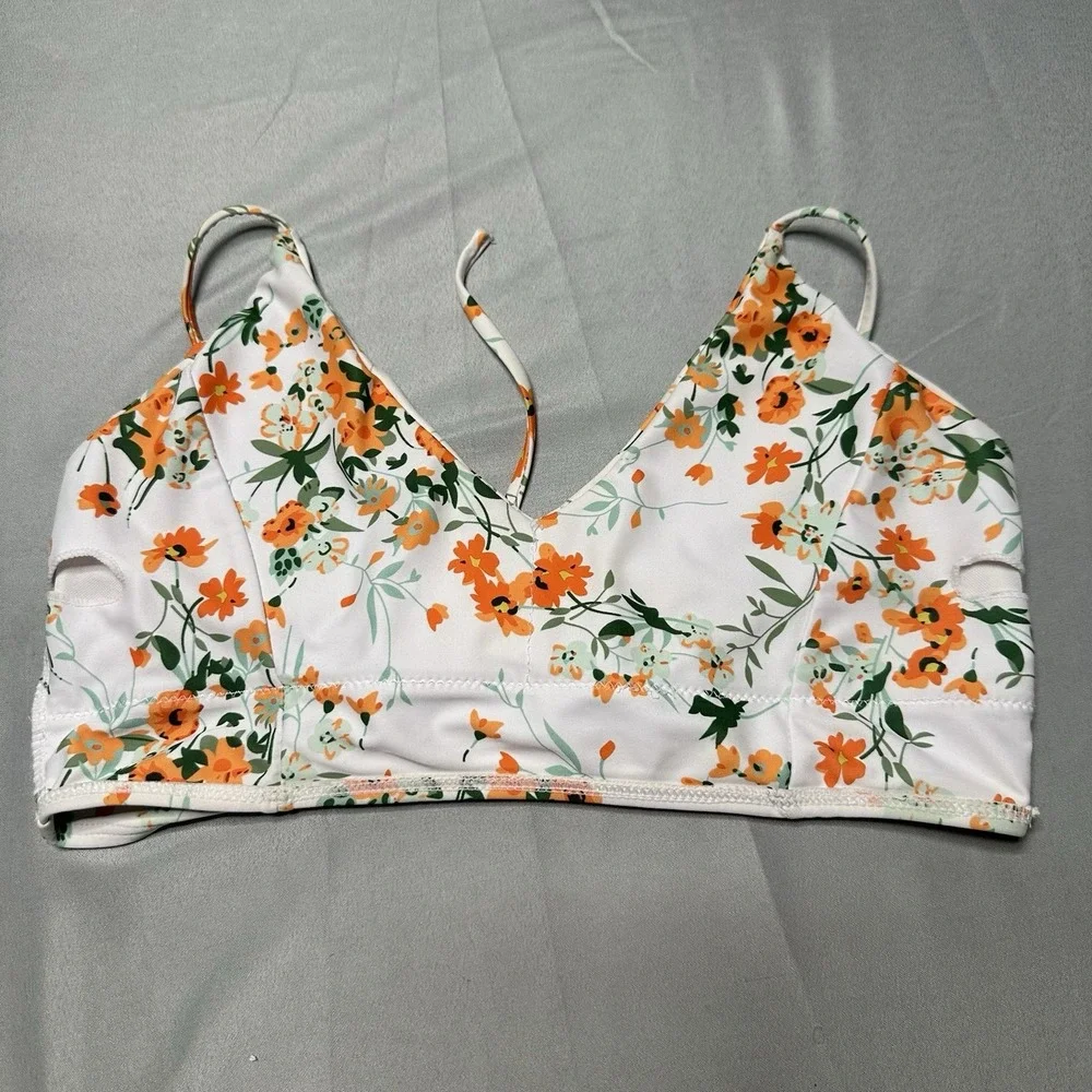 SHEIN white orange