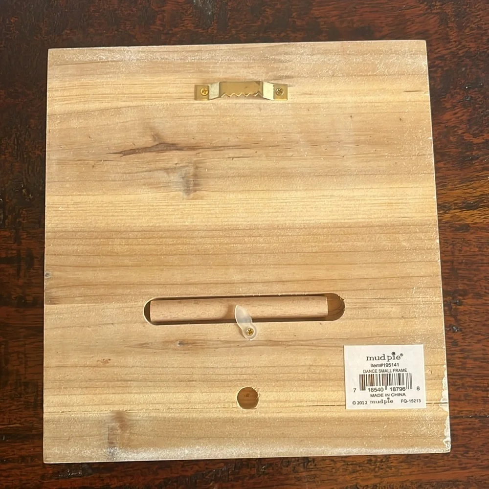 mudpie “dance” picture frame