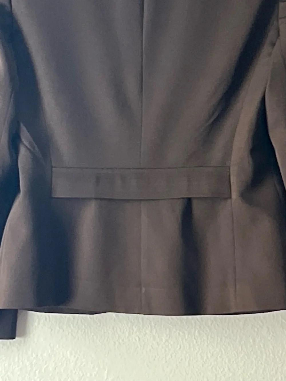brown tailored