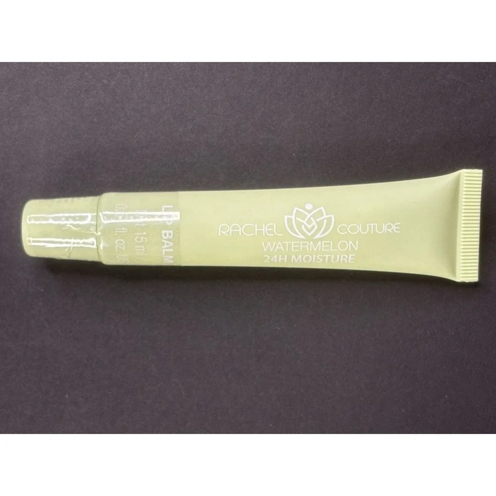New Rachel Couture 24 Hour Moisture Lip Balm Watermelon Full Size