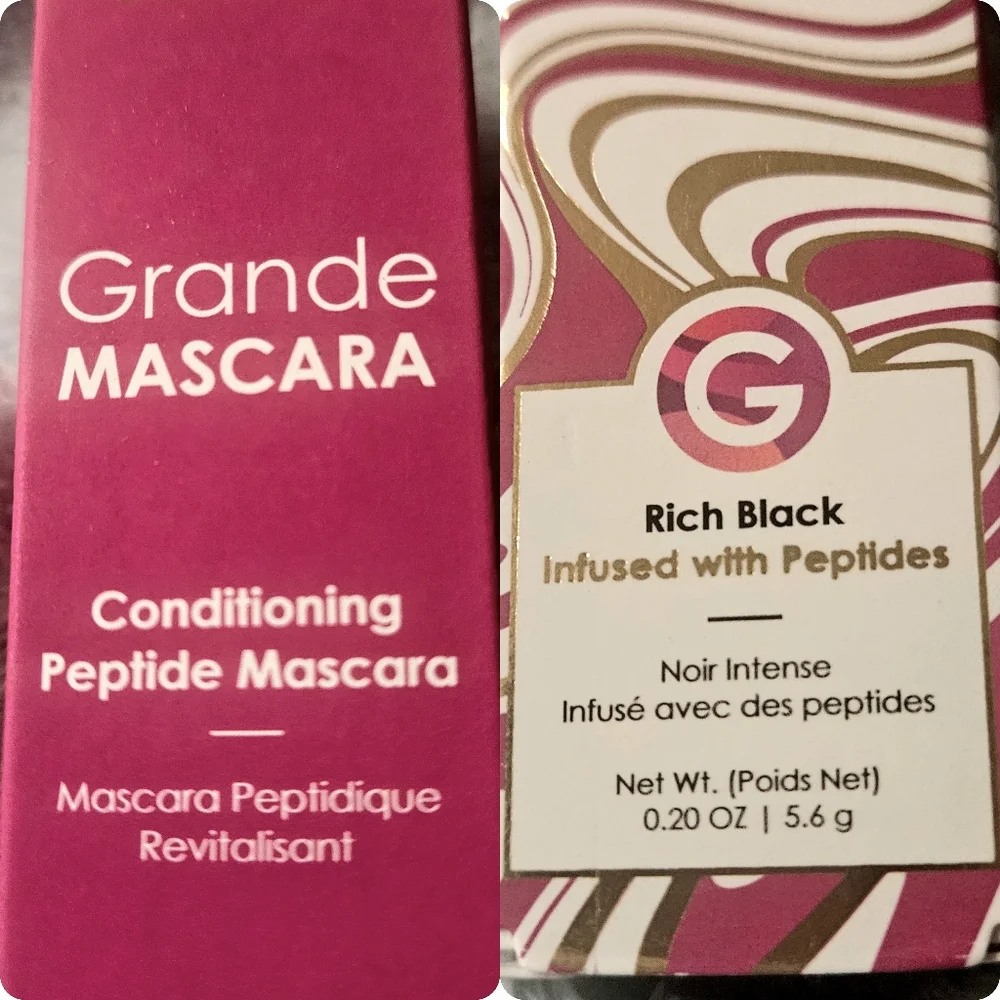 Grande MASCARA Conditioning Peptide Mascara Rich Black NWT