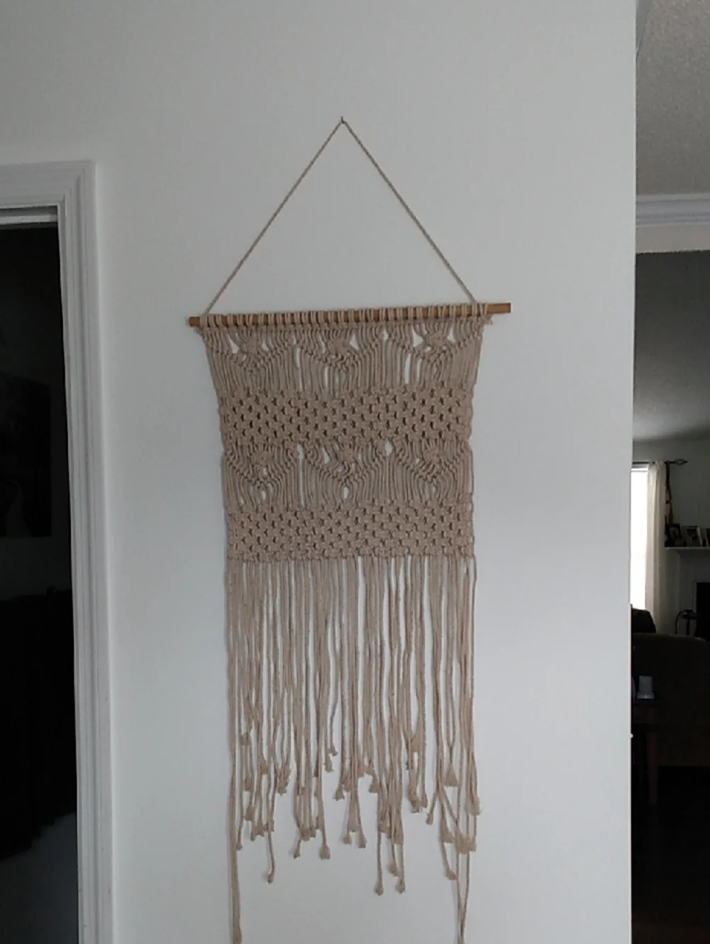 Handmade Macrame Macramé Wall Hanging