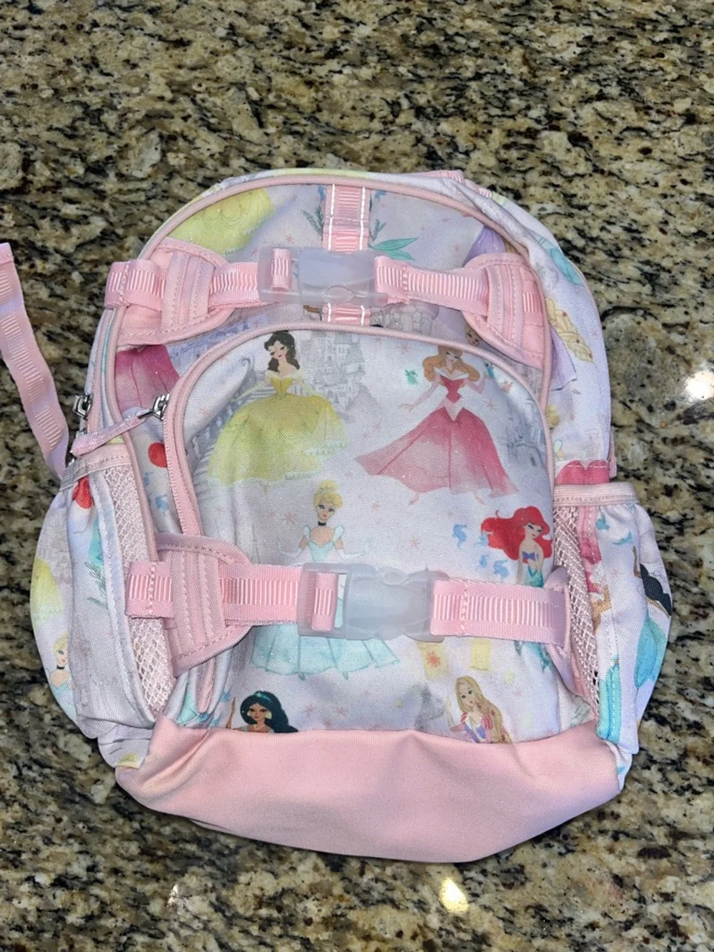 Pottery Barn Disney Princess Castle Shimmer Mackenzie Backpack