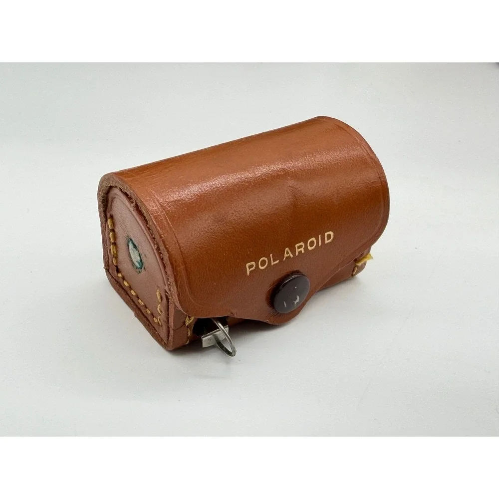 Vintage Polaroid Folding Land Camera The 800 Untested w/ Case & Accessories