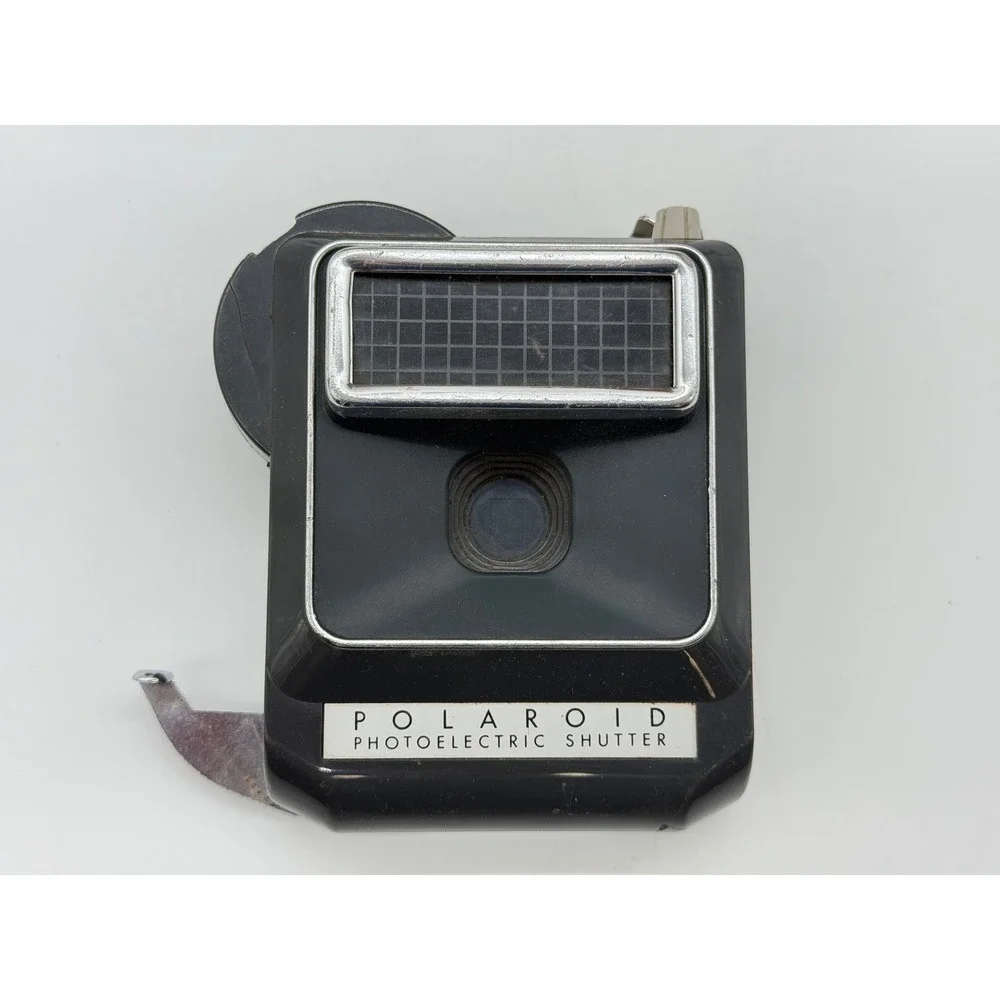 Vintage Polaroid Folding Land Camera The 800 Untested w/ Case & Accessories