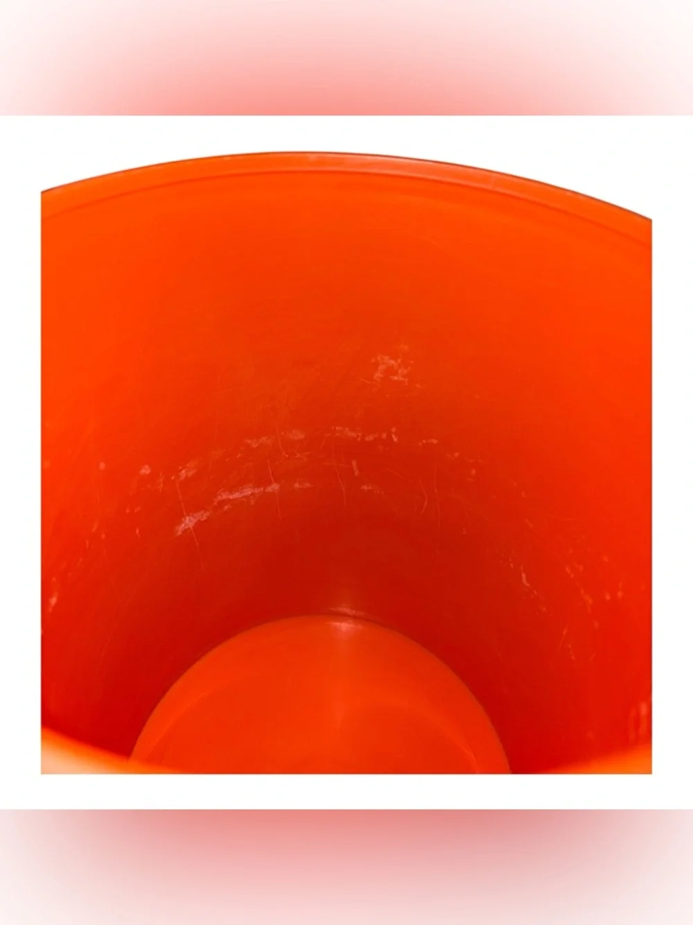 Tupperware vintage orange