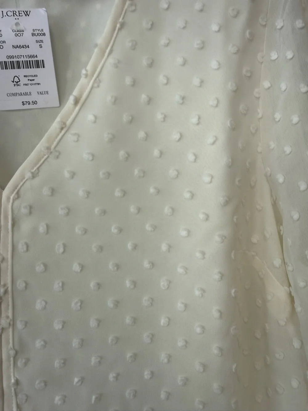 J. Crew lightweight blouse