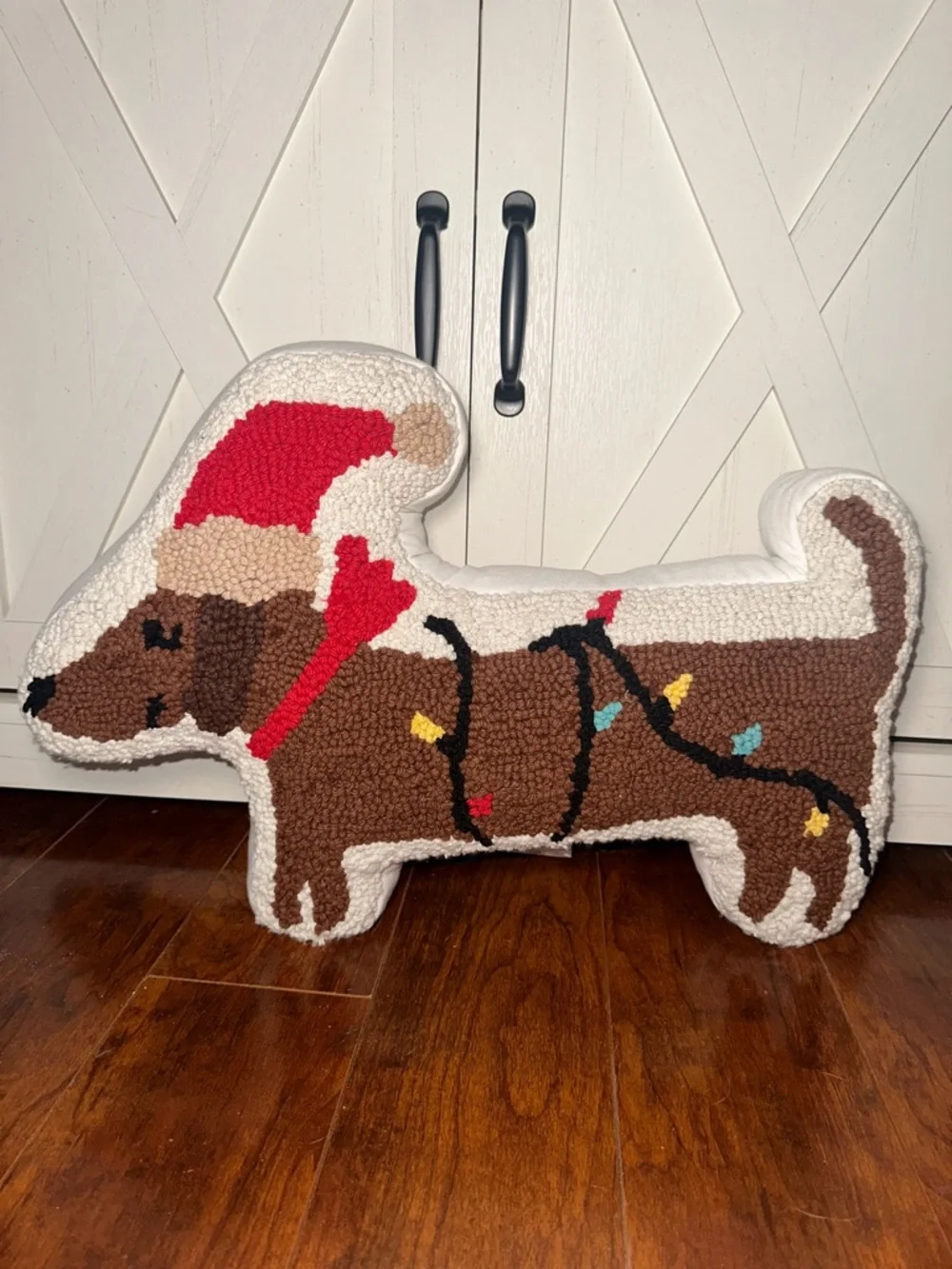 N/A festive dachshund
