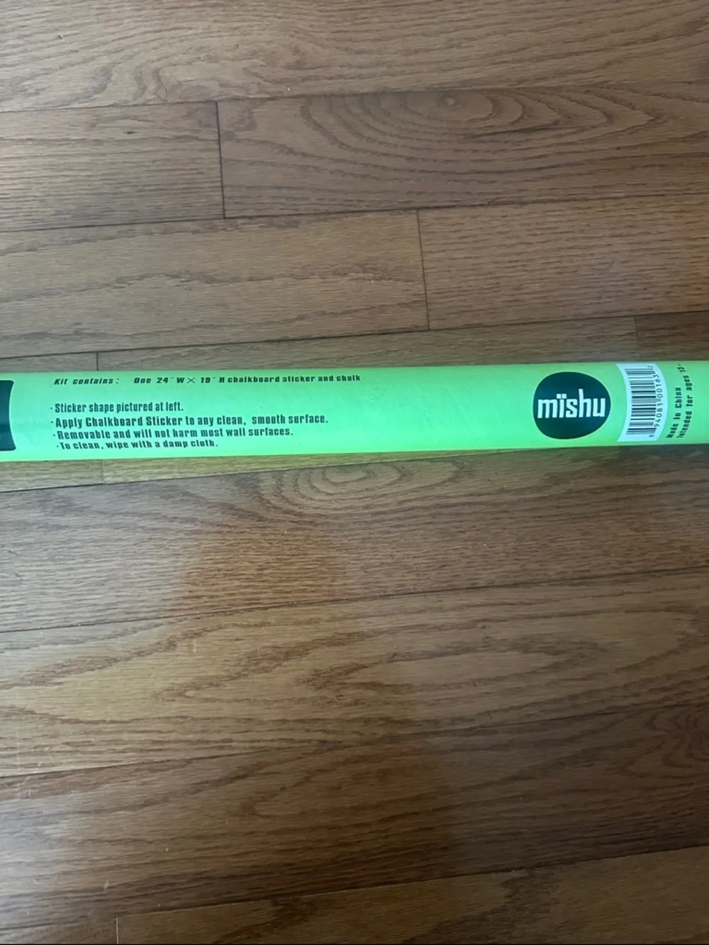 Mishu Green Chalkboard Sticker Roll - Removable Home Party Surface