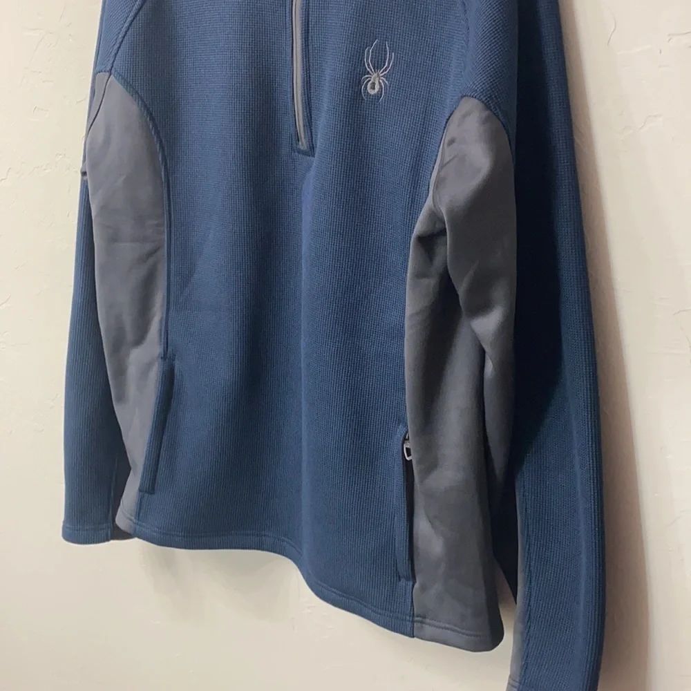 Spyder zip blue