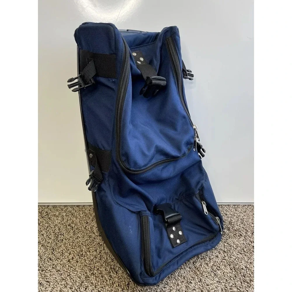 CLUB GLOVE PiggyBack II / 3 in 1 Detachable Rolling Duffel with‎ Backpack / Blue