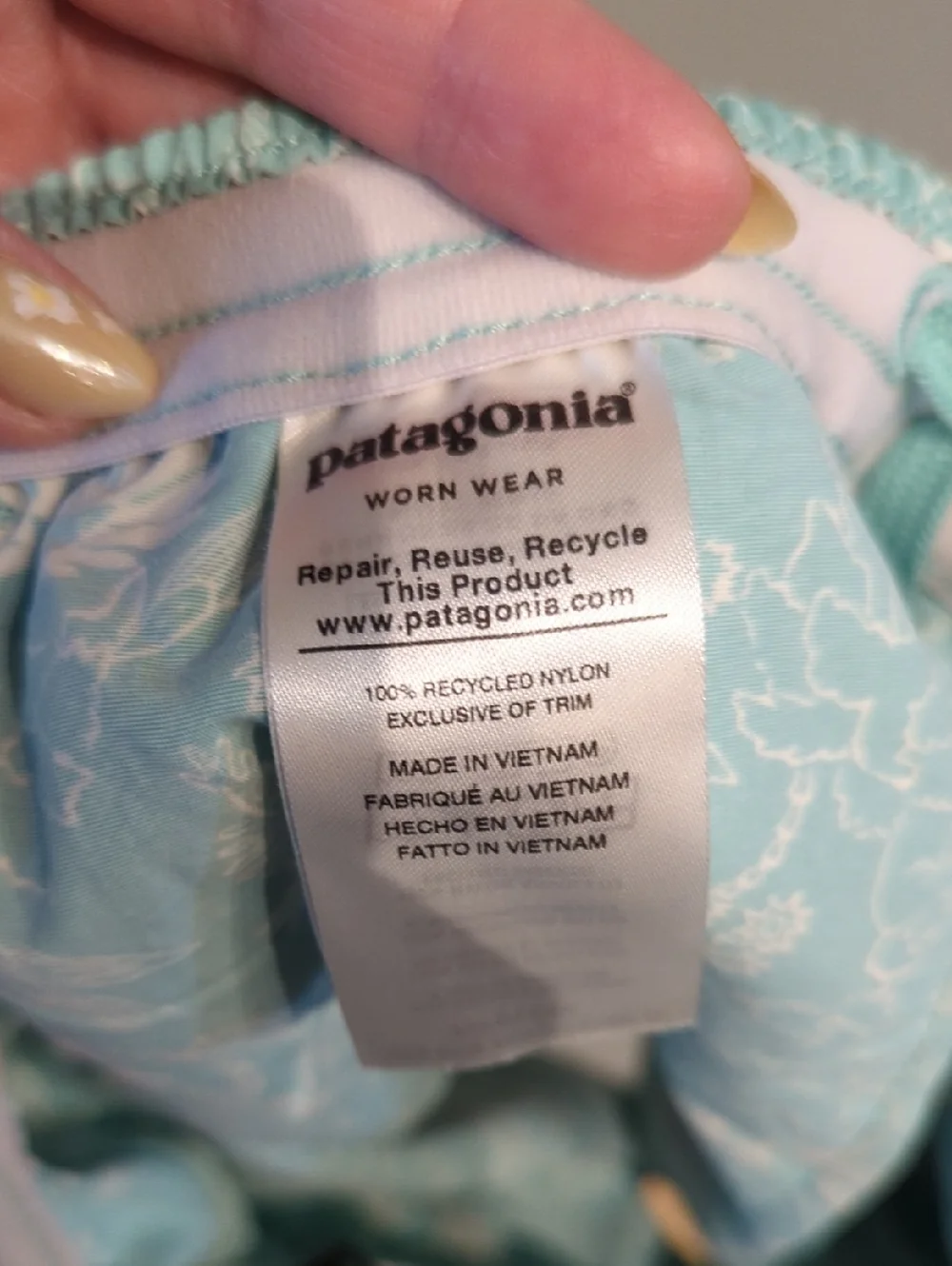Patagonia baggies xs