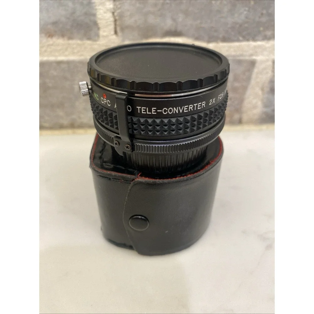 CPC 2x Tele-Converter MC Lens‎ with Caps and Case