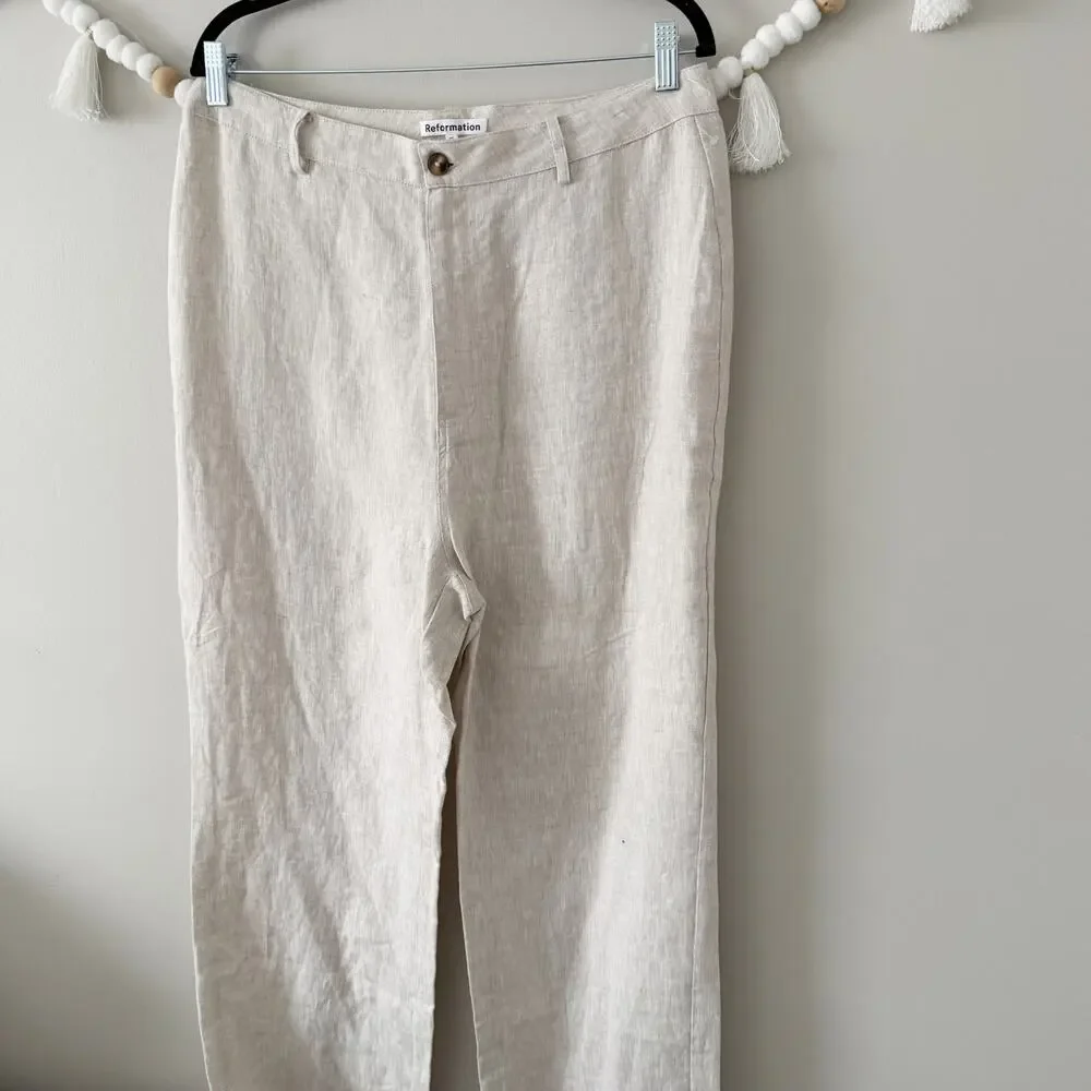 reformation linen