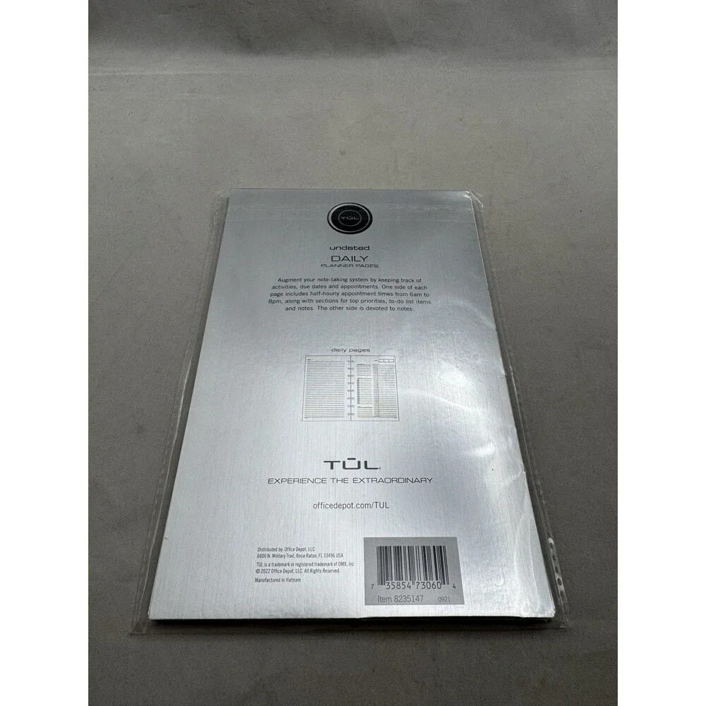 TUL lot refills