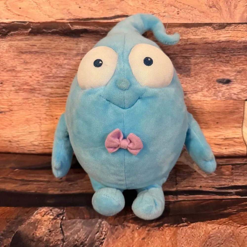 Disney Vampirina Demi Blue Ghost Plush Bow Tie Soft Toy 8-9
