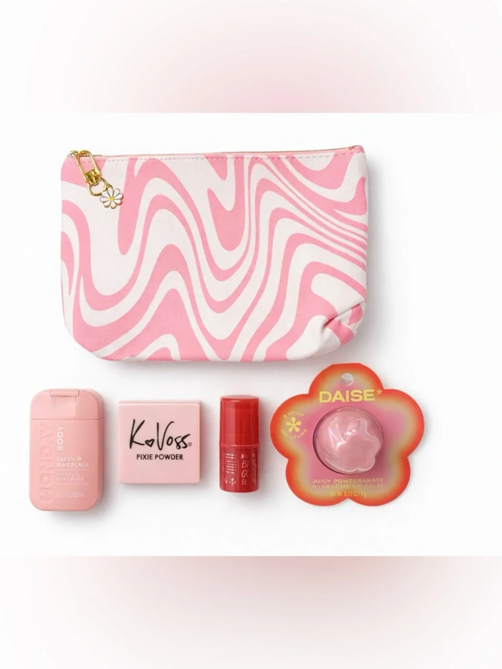 Pink Preppy Beauty Gift Set: Daise, Monday