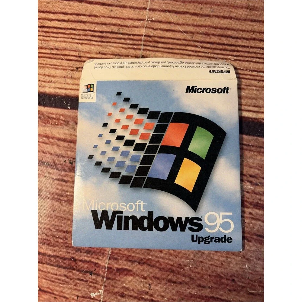Microsoft Windows 95 Upgrade Disc CD W/ Product Key