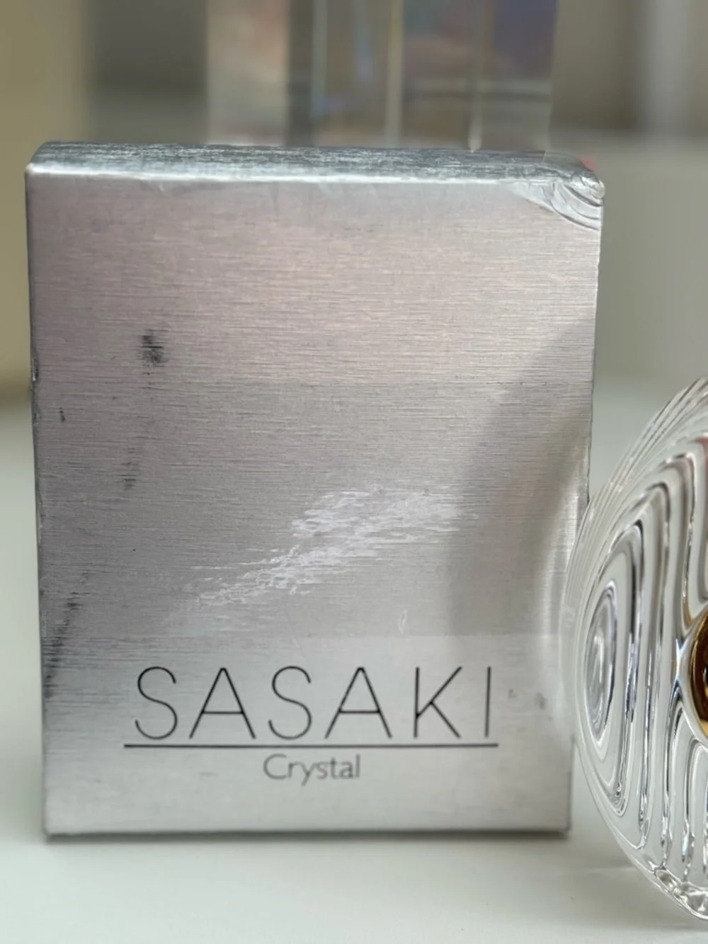 Vintage polished crystal