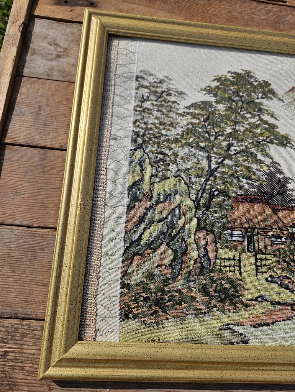 N/A gold framed