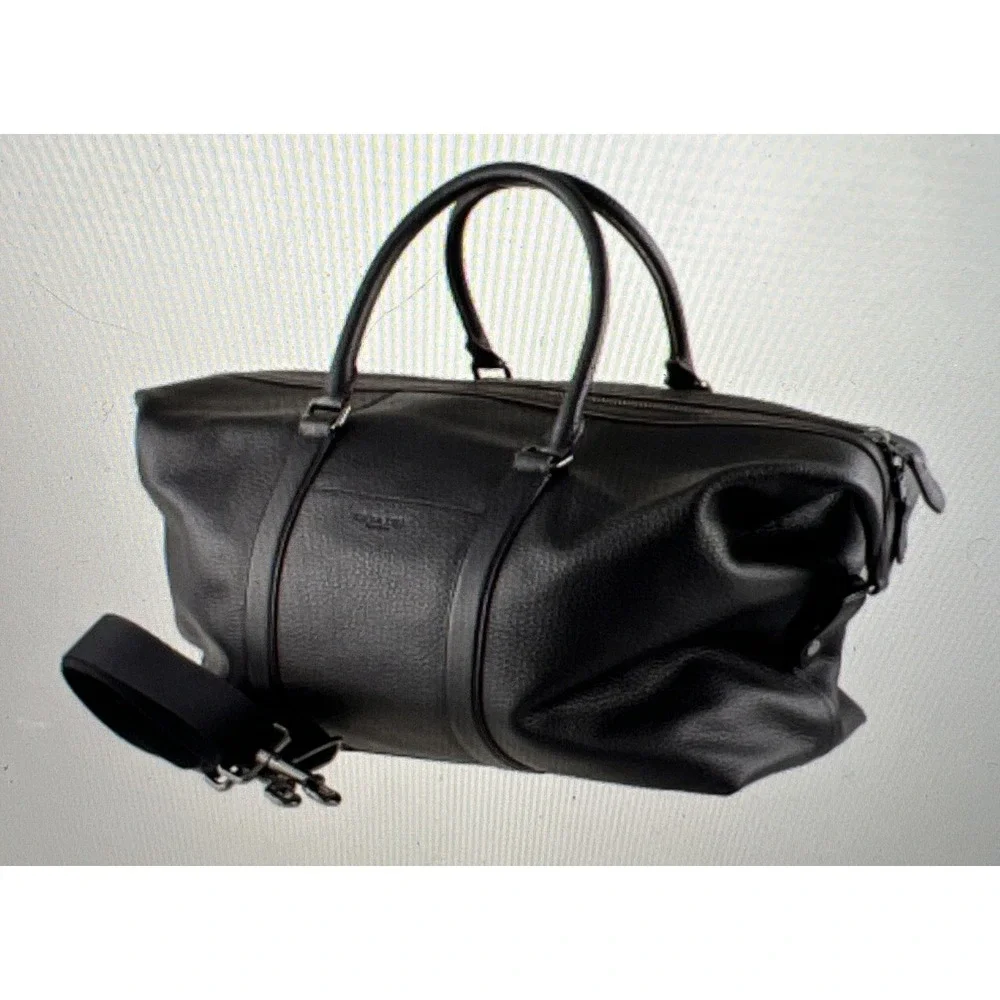 Coach black pebble