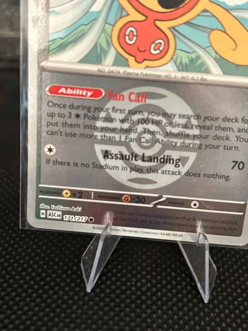 Pokemon fan rotom