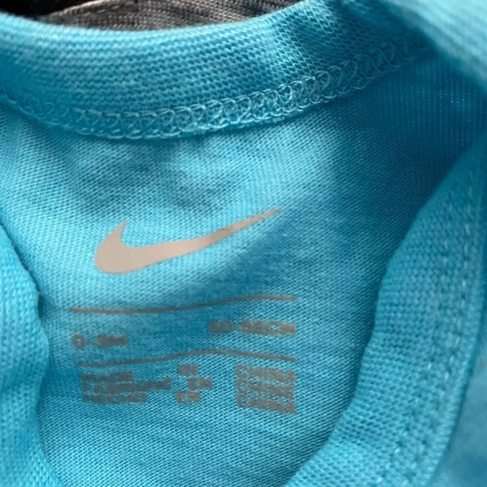 Nike reinforced two onesie